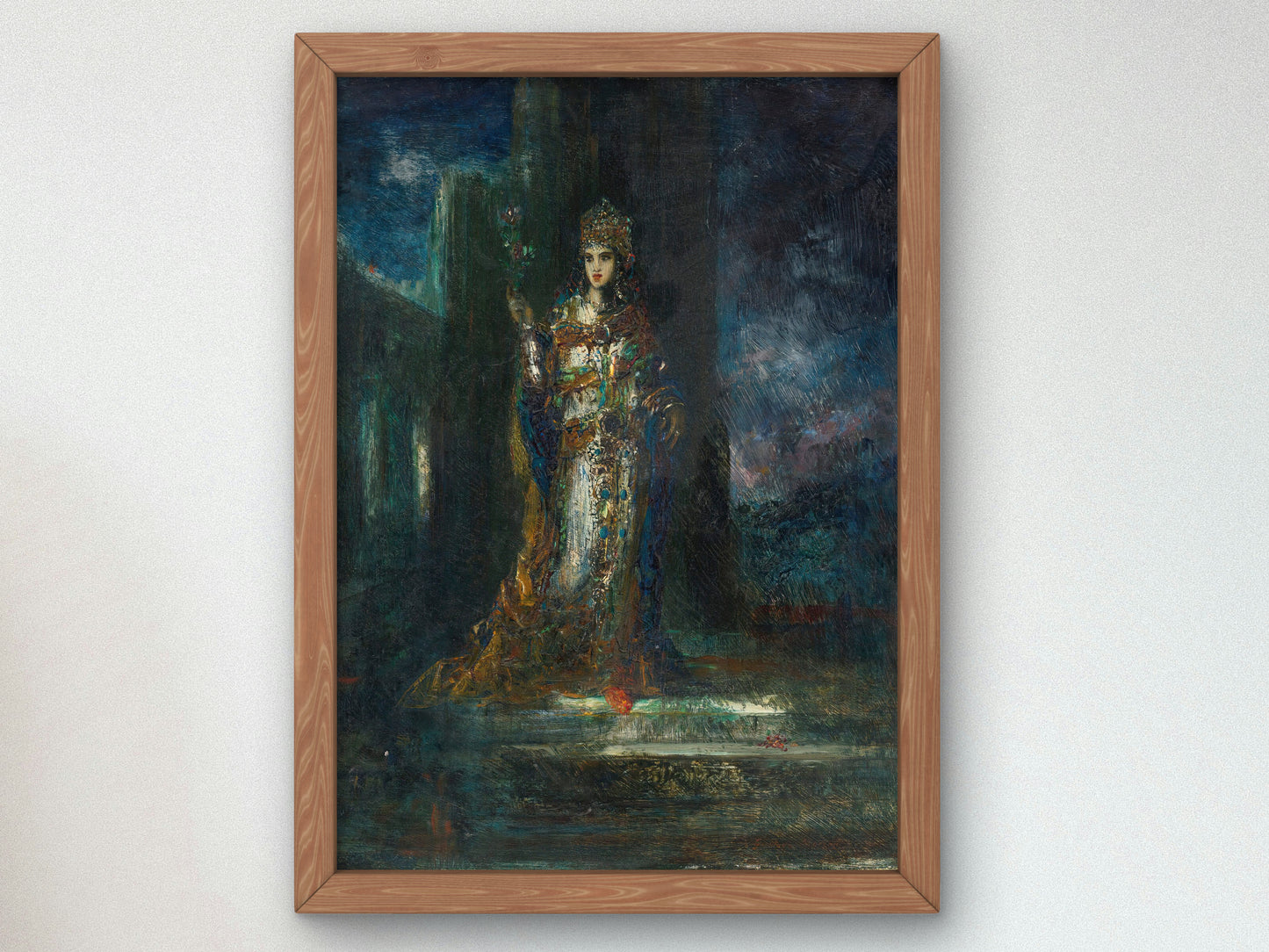 The Bride of the Night by Gustave Moreau 1876, Wall Art Print, Fine Art Reproduction, Museum Quality Decor, Poster