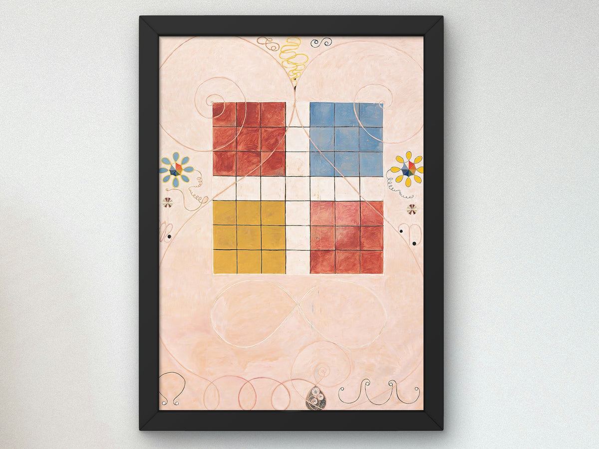 The Ten Largest No 10 Old Age by Hilma af Klint 1907, Wall Art Print, Fine Art Reproduction, Museum Quality Decor, Poster