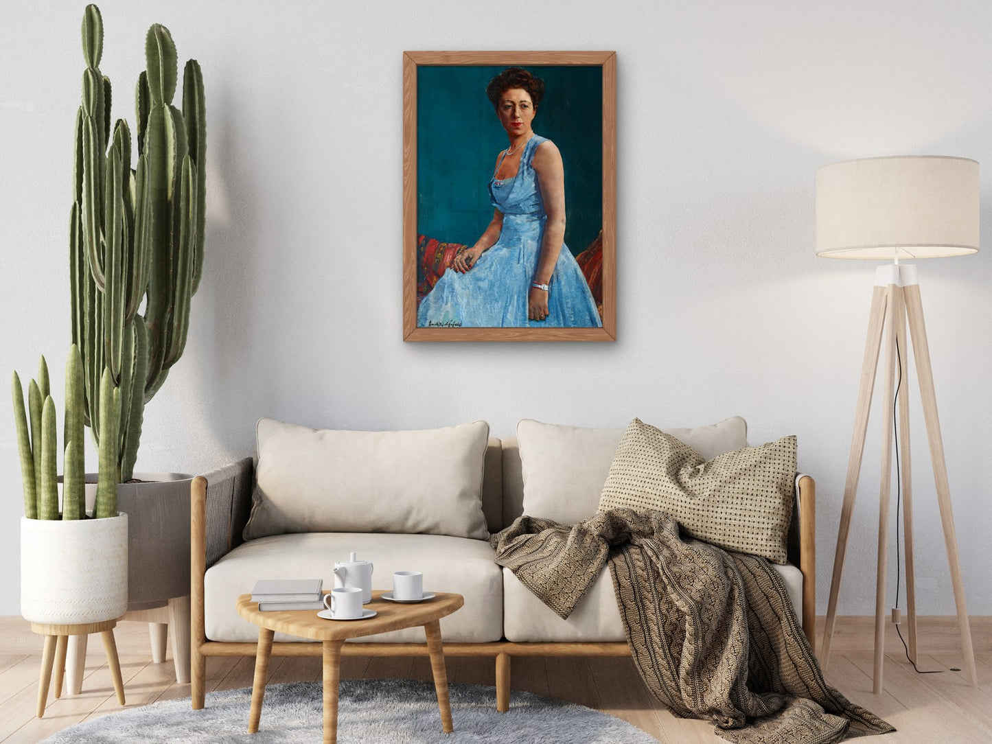 Portrait of Dorothy Stone by Erich Wolfsfeld 1944, Wall Art Print, Fine Art Reproduction, Museum Quality Decor, Poster
