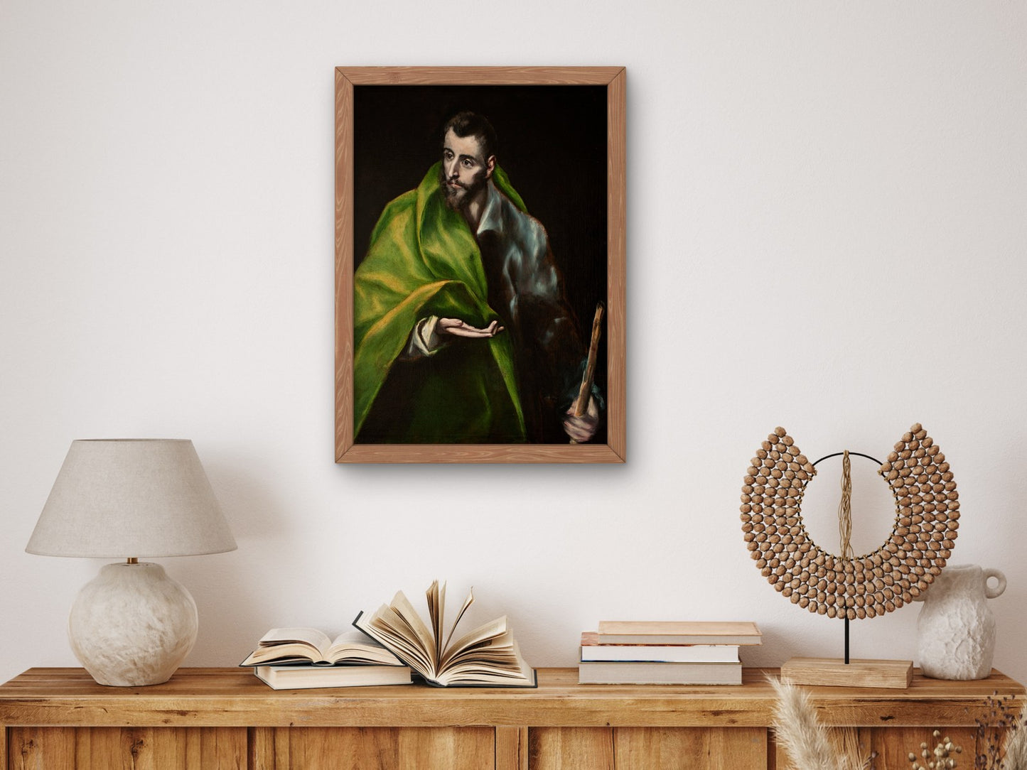Saint James the Greater by El Greco 1610, Wall Art Print, Fine Art Reproduction, Museum Quality Decor, Poster