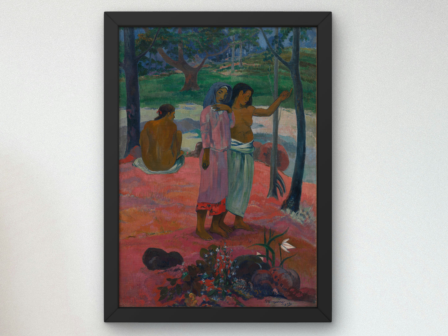 The Call by Paul Gauguin 1902, Wall Art Print, Fine Art Reproduction, Museum Quality Decor, Poster