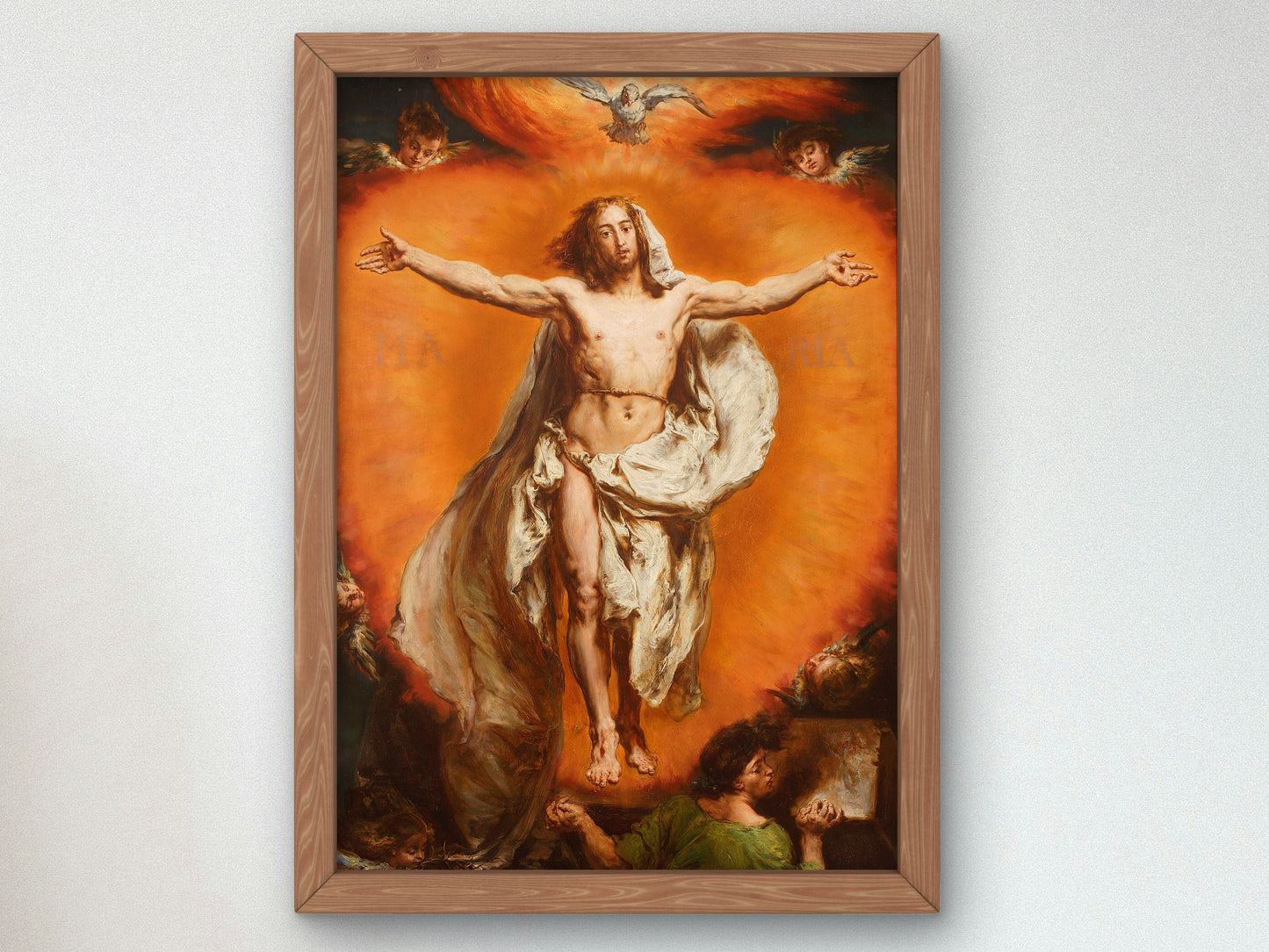 Ascension by Jan Matejko 1884, Wall Art Print, Fine Art Reproduction, Museum Quality Decor, Poster