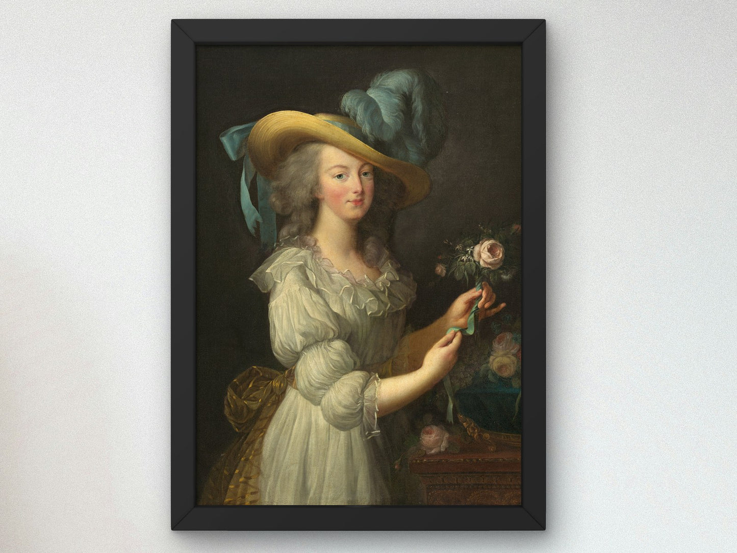 Marie Antoinette by Élisabeth Vigée Le Brun 1783, Wall Art Print, Fine Art Reproduction, Museum Quality Decor, Poster