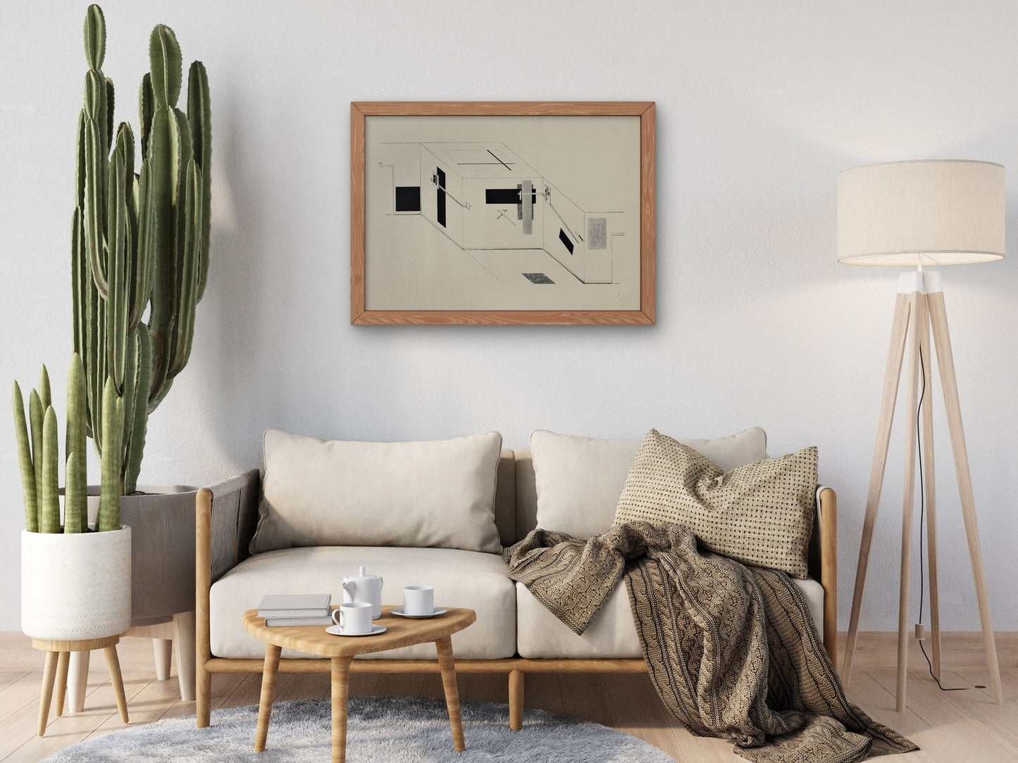 Kestnermappe Proun Rob Levnis and Chapman GmbH Hannover 6 by Lazar Lissitzky 1923, Wall Art Print, Fine Art Reproduction, Museum Quality