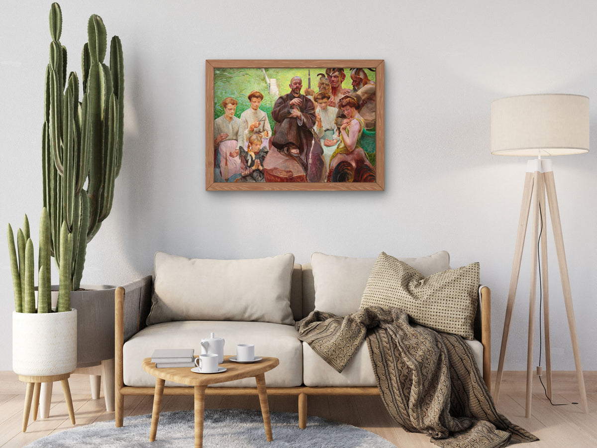 Saint Francis by Jacek Malczewski 1908, Wall Art Print, Fine Art Reproduction, Museum Quality Decor, Poster