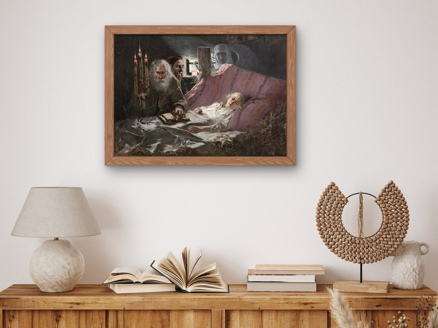Quack Doctor by Lucjan Wędrychowski 1895, Wall Art Print, Fine Art Reproduction, Museum Quality Decor, Poster