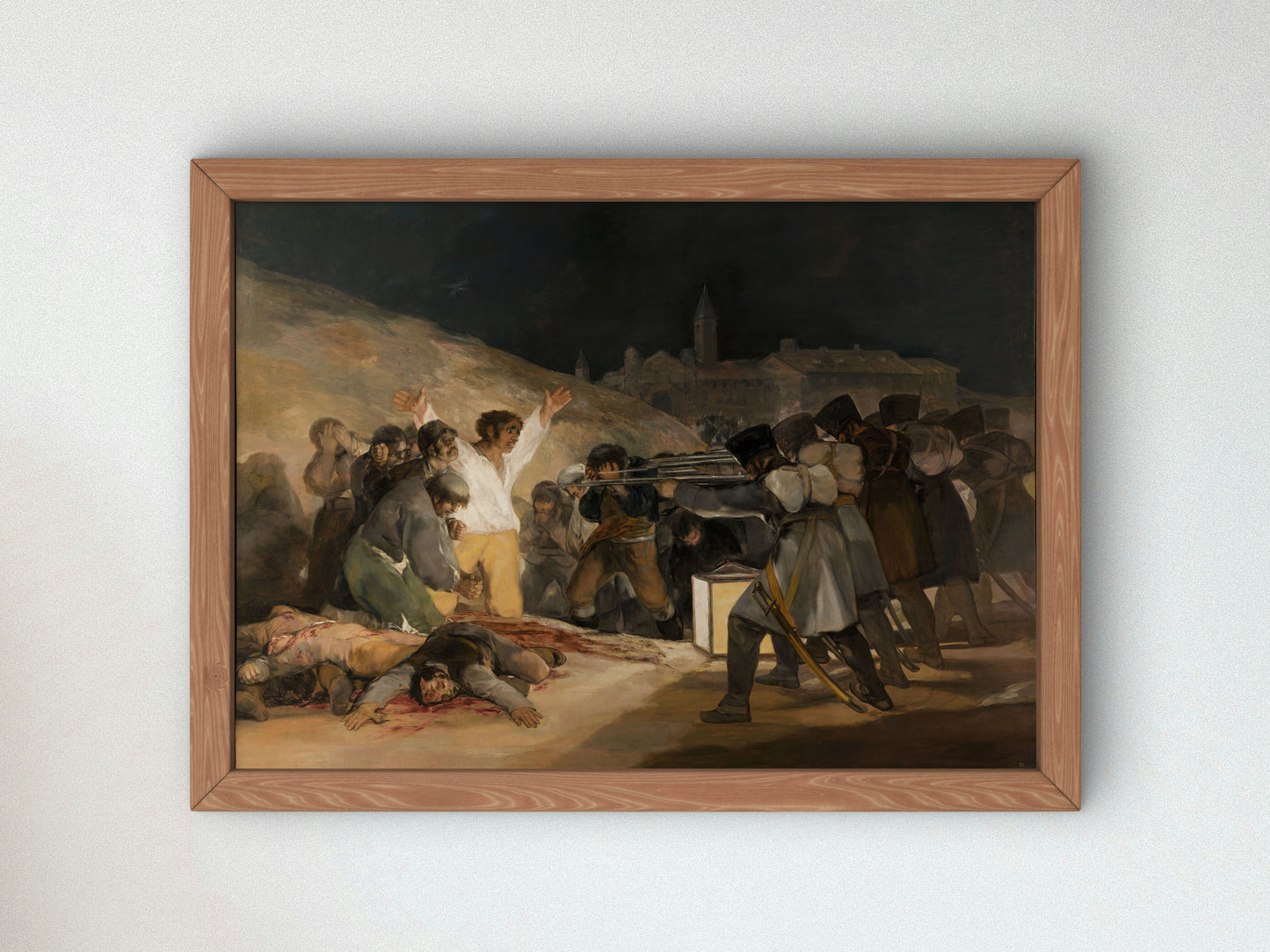 The Third of May 1808 by Francisco Goya 1814, Wall Art Print, Fine Art Reproduction, Museum Quality Decor, Poster