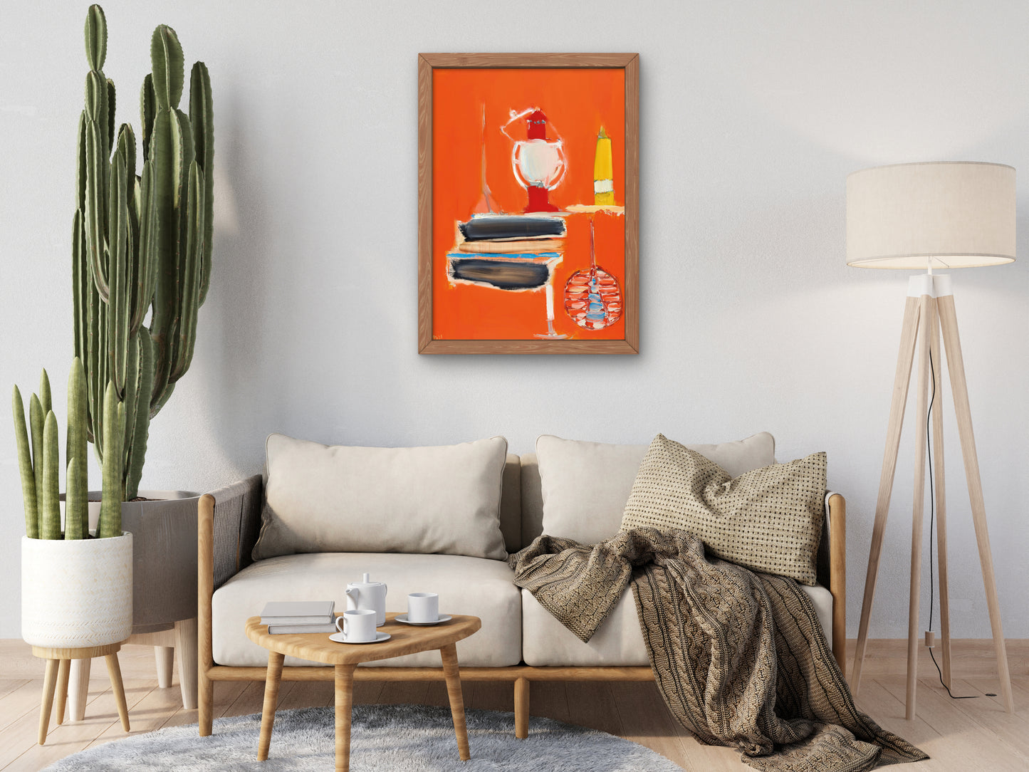 Lanterne by Nicolas de Staël 1955, Wall Art Print, Fine Art Reproduction, Museum Quality Decor, Poster