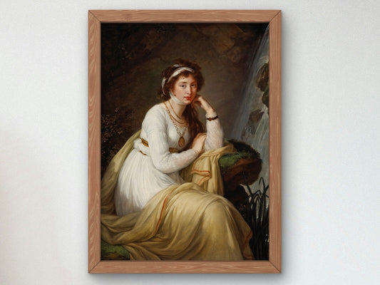 Portrait of Comtesse Anna Ivanovna Tolstaïa by Élisabeth Vigée Le Brun 1796, Wall Art Print, Fine Art Reproduction, Museum Quality Decor