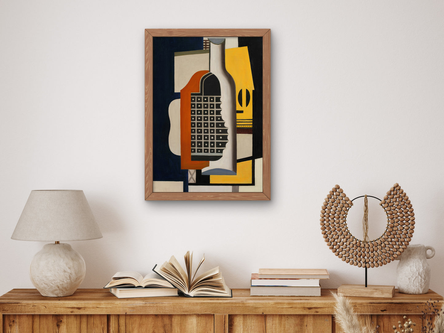 Still Life with Bottle by Fernand Léger 1926, Wall Art Print, Fine Art Reproduction, Museum Quality Decor, Poster