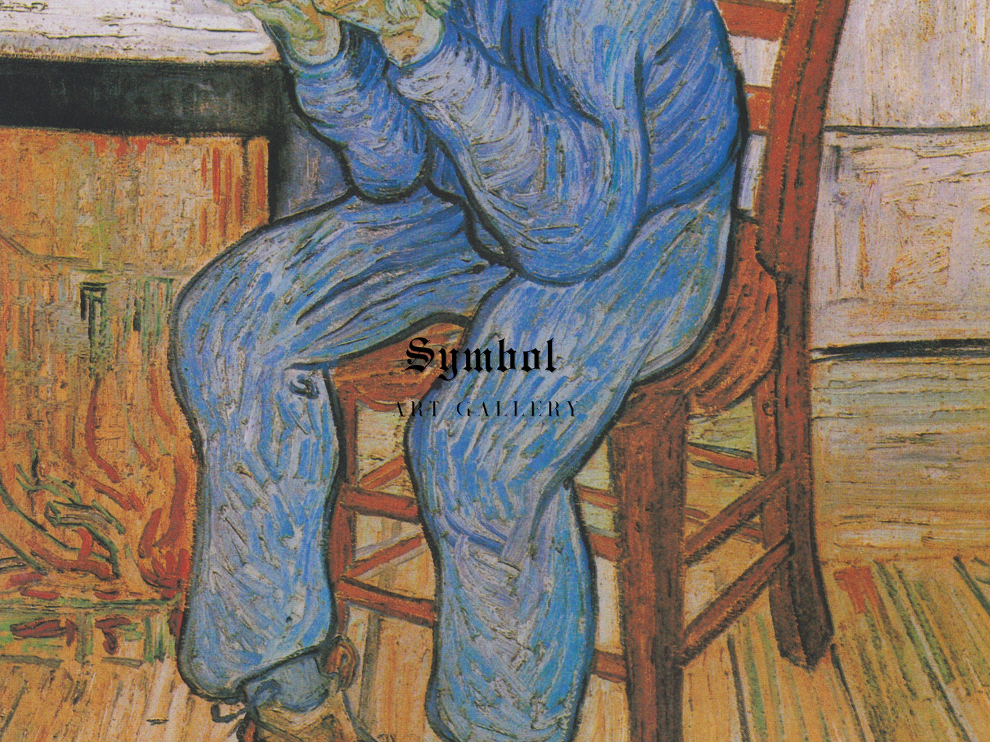 At Eternity's Gate by Vincent van Gogh 1890, Wall Art Print, Fine Art Reproduction, Museum Quality Decor, Poster