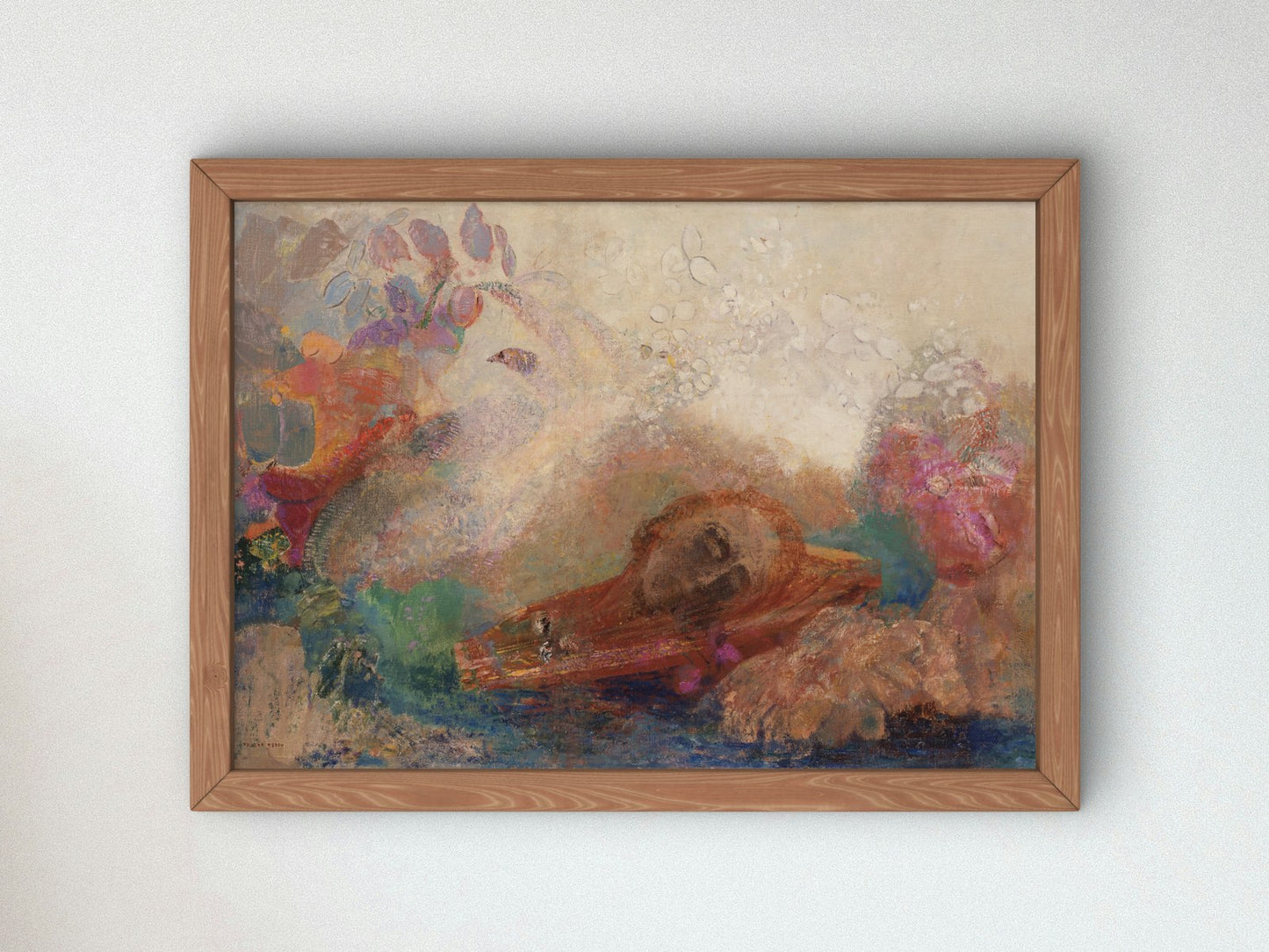 The Death of Orpheus by Odilon Redon 1905, Wall Art Print, Fine Art Reproduction, Museum Quality Decor, Poster