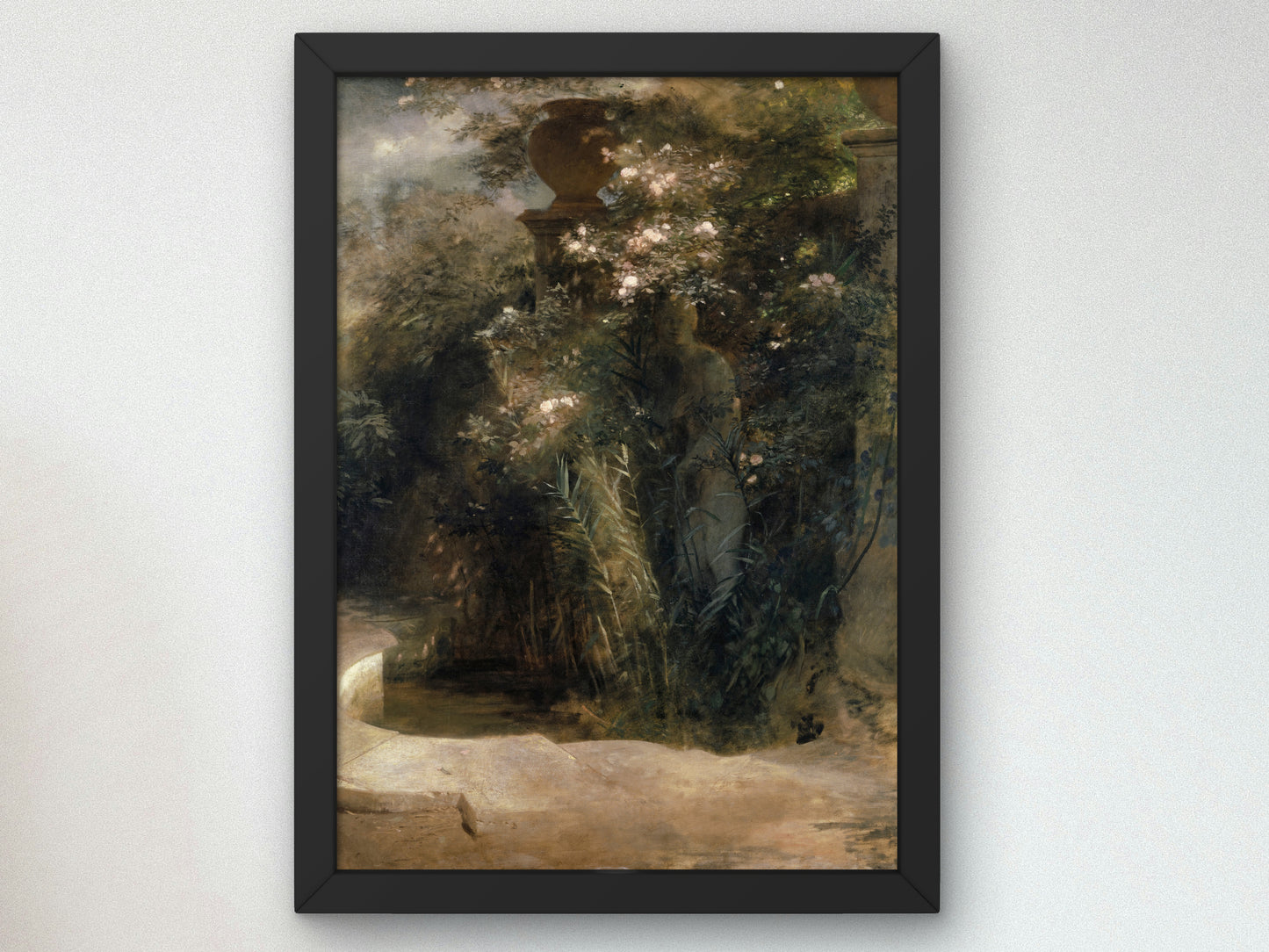 Venus Abandoned by Arnold Böcklin 1860, Wall Art Print, Fine Art Reproduction, Museum Quality Decor, Poster
