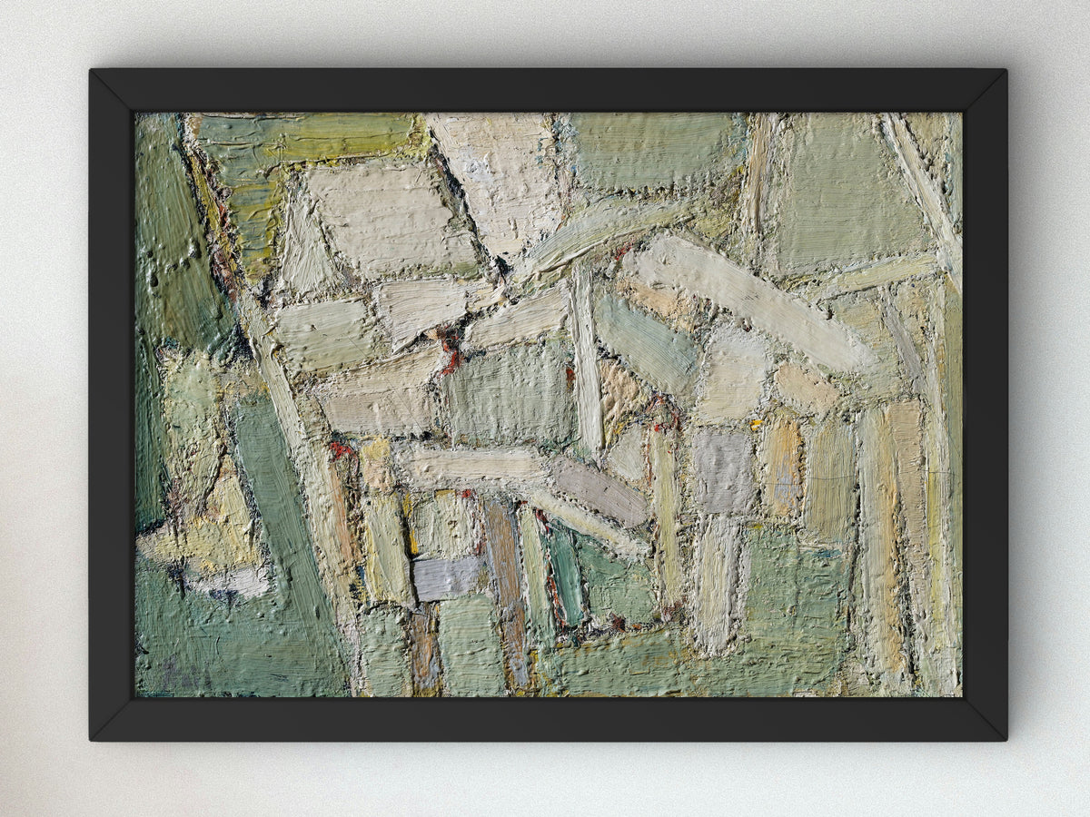 Lieux fuyants by Nicolas de Staël 1949, Wall Art Print, Fine Art Reproduction, Museum Quality Decor, Poster