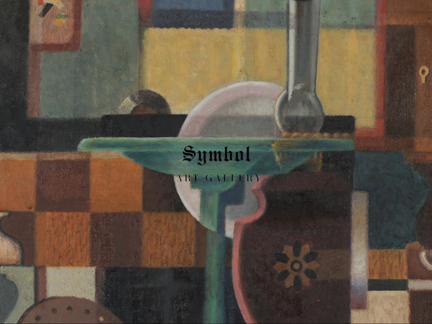 Second Interior by Ivan Klioune 1925, Wall Art Print, Fine Art Reproduction, Museum Quality Decor, Poster