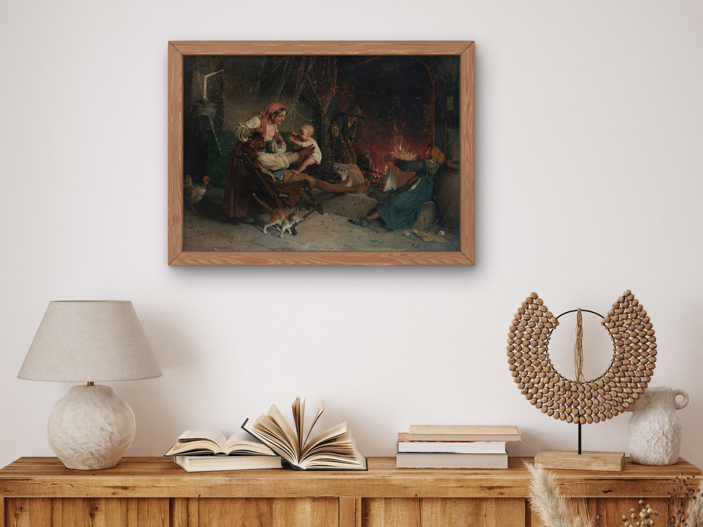 Irresistible Force by Gaetano Chierici, Wall Art Print, Fine Art Reproduction, Museum Quality Decor, Poster