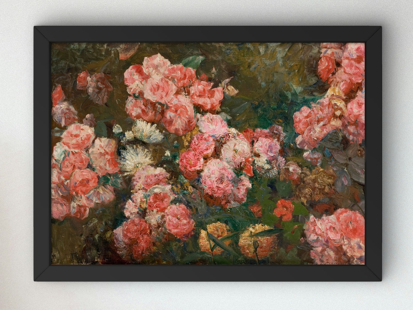 Flowers by Eliseu Visconti 1917, Wall Art Print, Fine Art Reproduction, Museum Quality Decor, Poster
