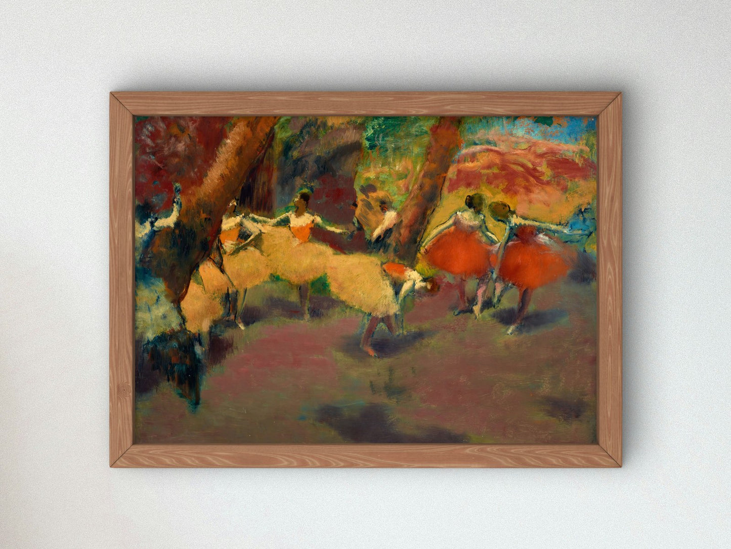 Before the Performance by Edgar Degas 1898, Wall Art Print, Fine Art Reproduction, Museum Quality Decor, Poster
