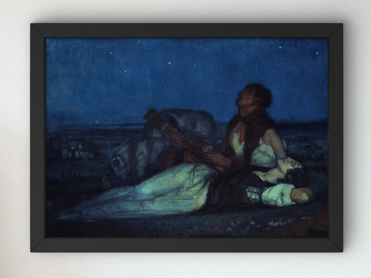 Under the Stars by Federico Beltrán Masses, Wall Art Print, Fine Art Reproduction, Museum Quality Decor, Poster