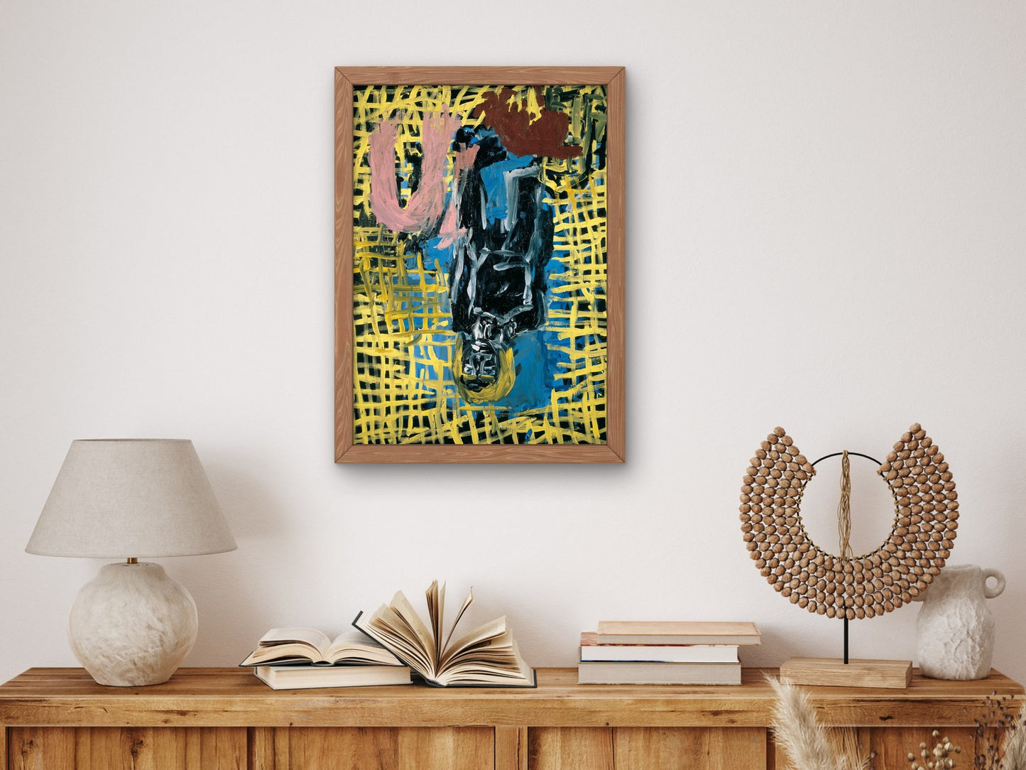 Der Ausgang Karl by Georg Baselitz 1987, Wall Art Print, Fine Art Reproduction, Museum Quality Decor, Poster