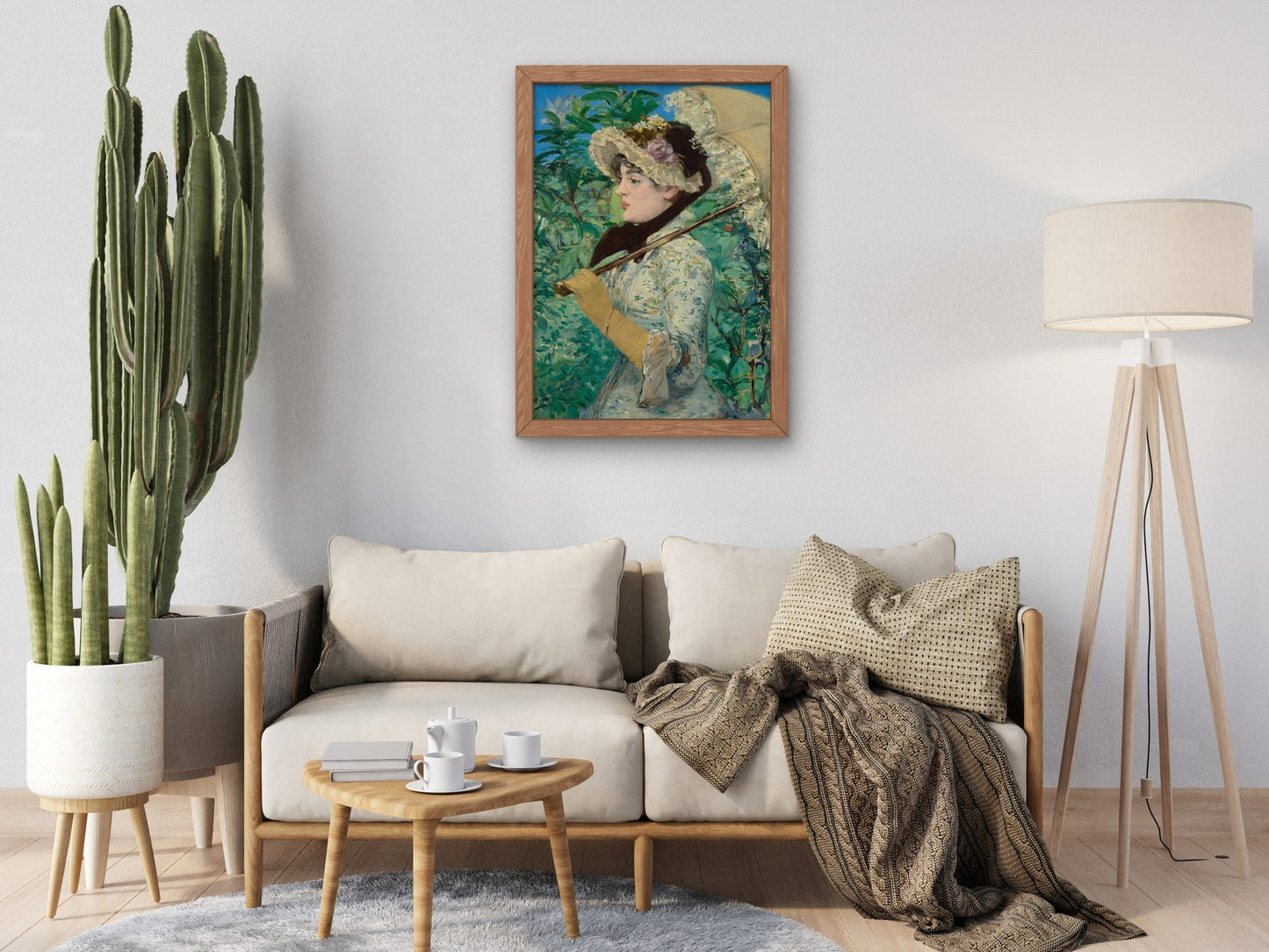 Jeanne by Édouard Manet 1881, Wall Art Print, Fine Art Reproduction, Museum Quality Decor, Poster