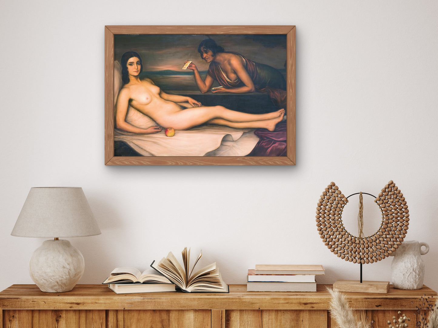 Good Fortune by Julio Romero de Torres, Wall Art Print, Fine Art Reproduction, Museum Quality Decor, Poster