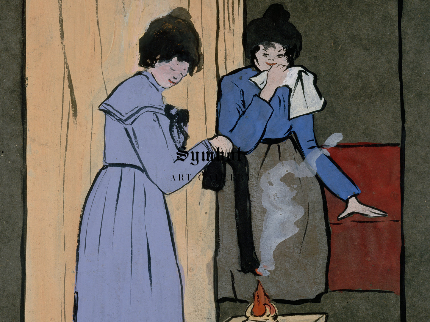 London Student Sojourn by Emily Carr 1901, Wall Art Print, Fine Art Reproduction, Museum Quality Decor, Poster