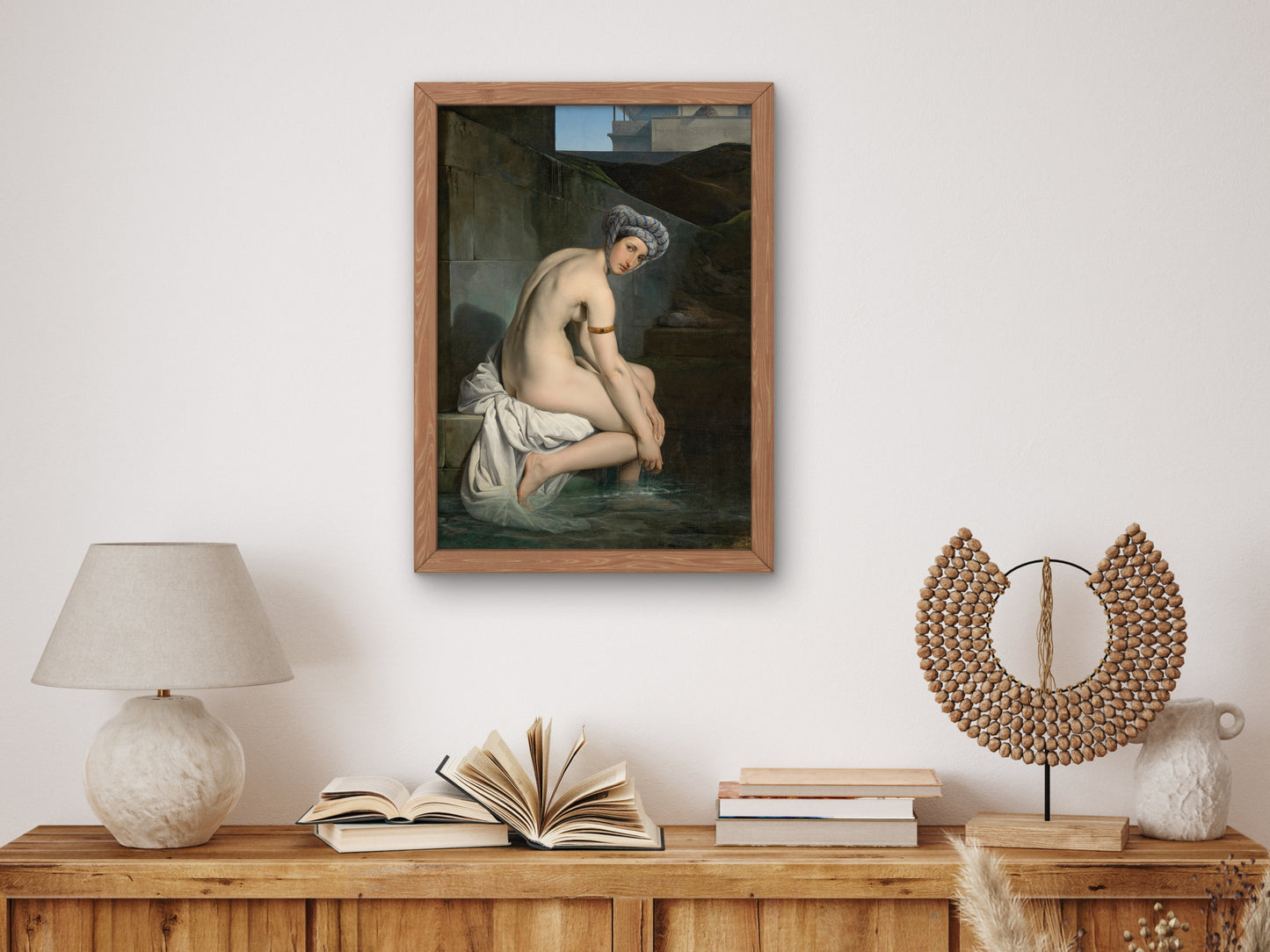 Bathsheba by Francesco Hayez 1832, Wall Art Print, Fine Art Reproduction, Museum Quality Decor, Poster