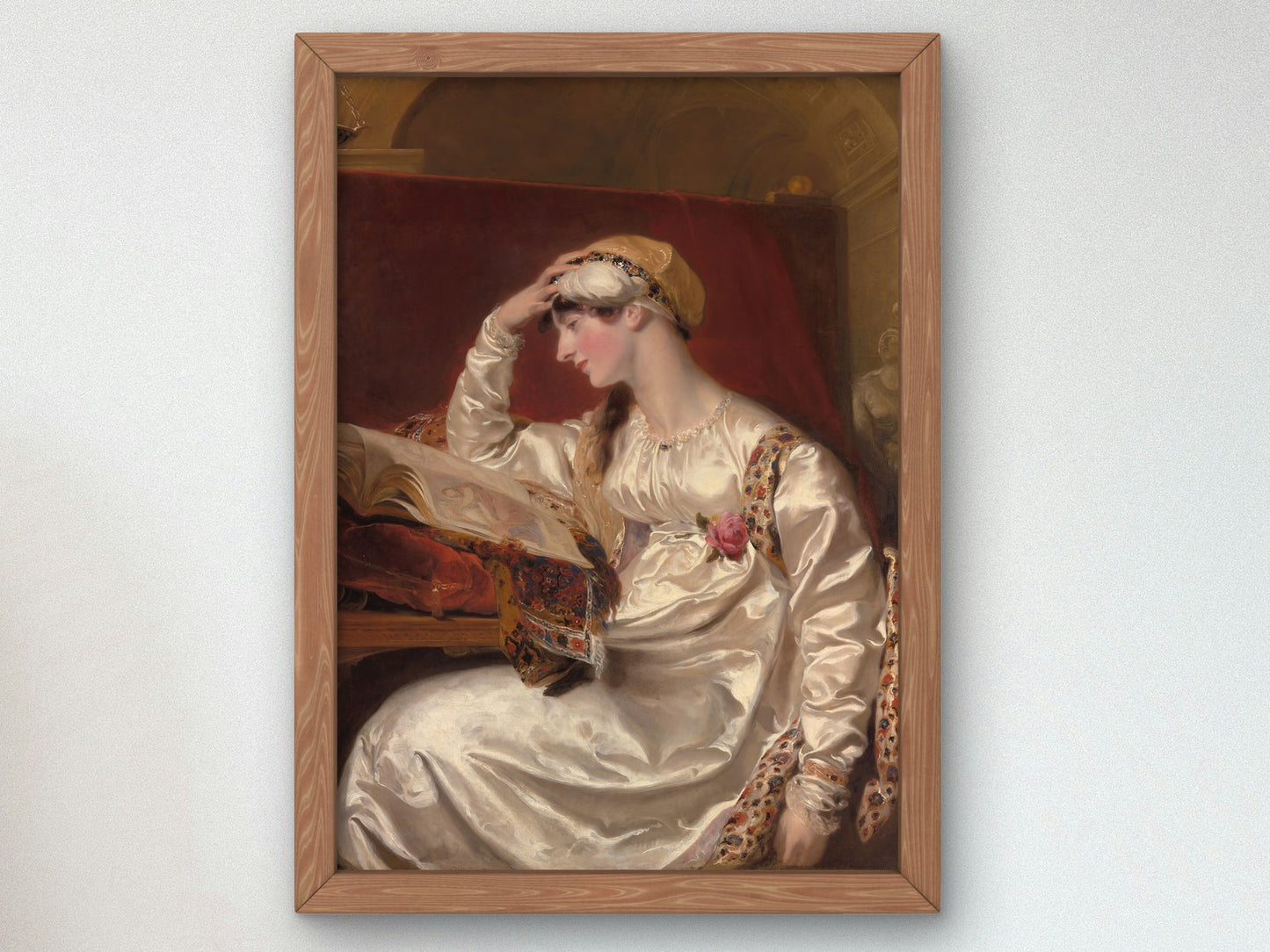Isabella Wolff by Sir Thomas Lawrence 1803, Wall Art Print, Fine Art Reproduction, Museum Quality Decor, Poster