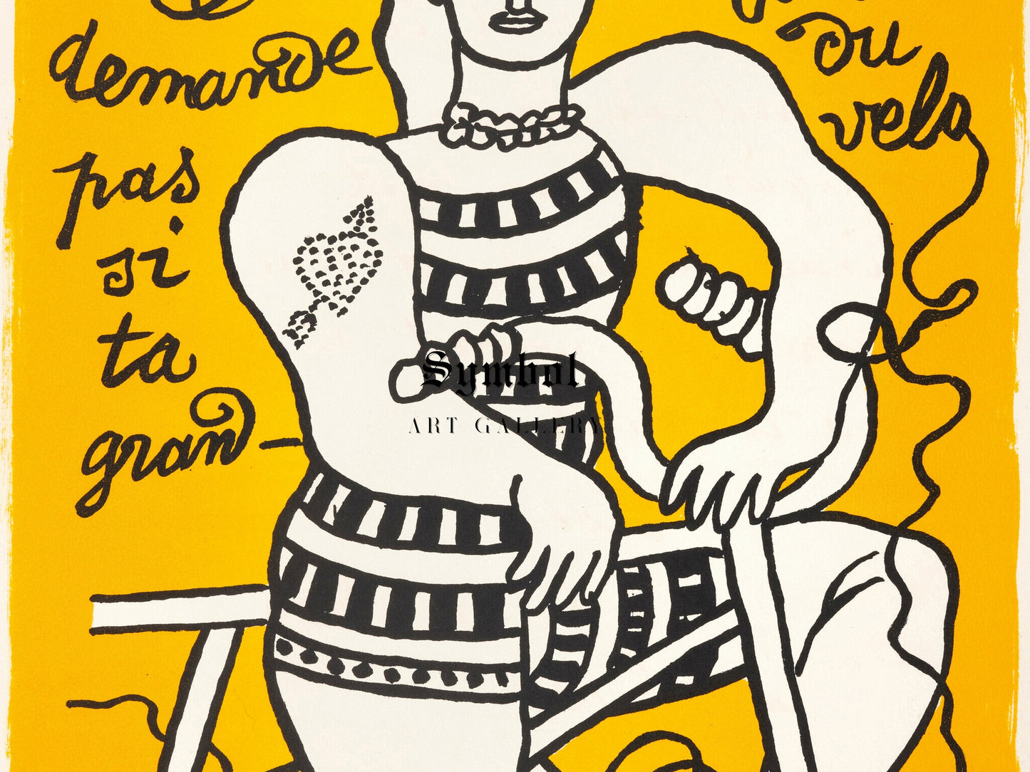 Circus I by Fernand Léger 1950, Wall Art Print, Fine Art Reproduction, Museum Quality Decor, Poster