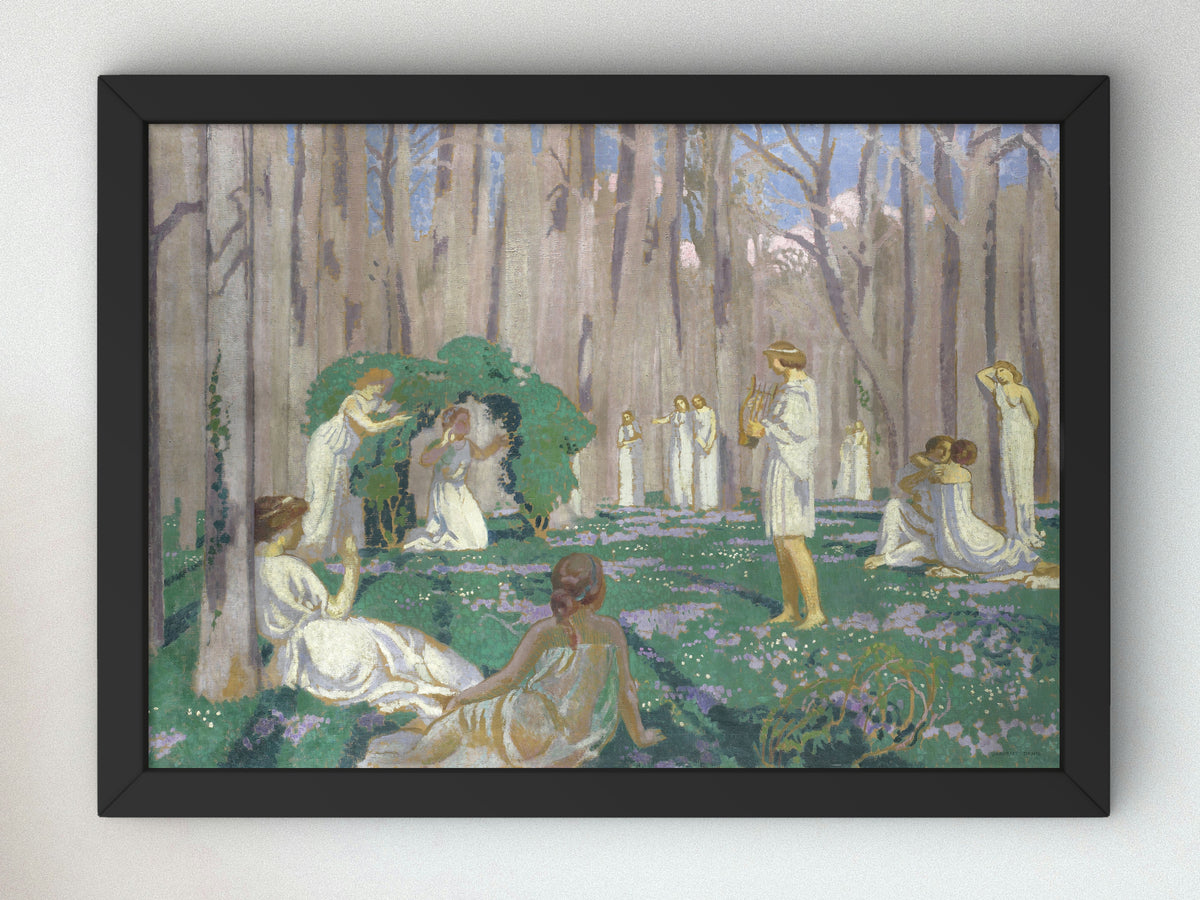 Orpheus and Eurydice by Maurice Denis 1910, Wall Art Print, Fine Art Reproduction, Museum Quality Decor, Poster