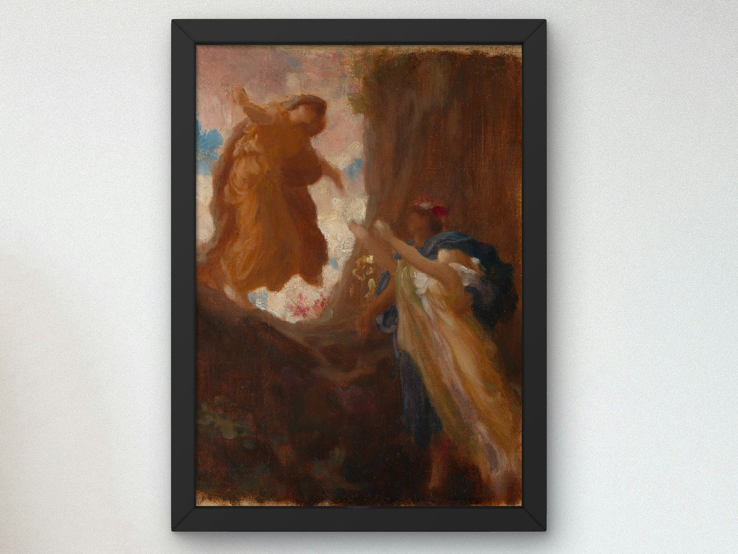 The Return of Persephone by Frederic Leighton 1890, Wall Art Print, Fine Art Reproduction, Museum Quality Decor, Poster