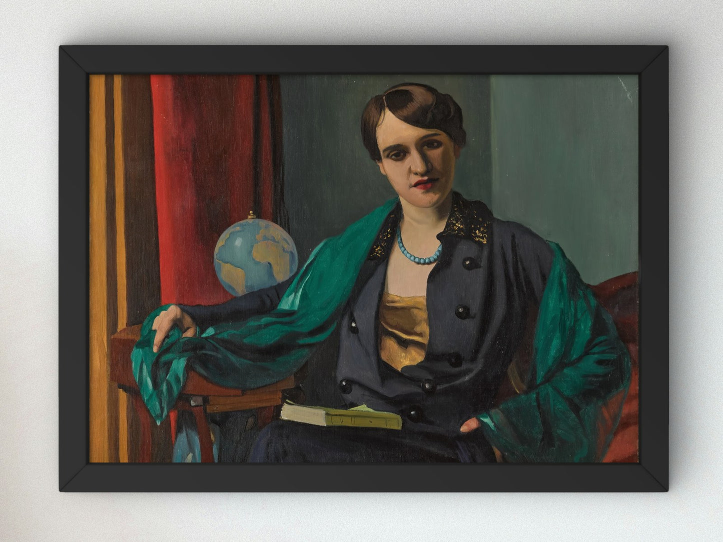 Woman by Félix Vallotton 1922, Wall Art Print, Fine Art Reproduction, Museum Quality Decor, Poster