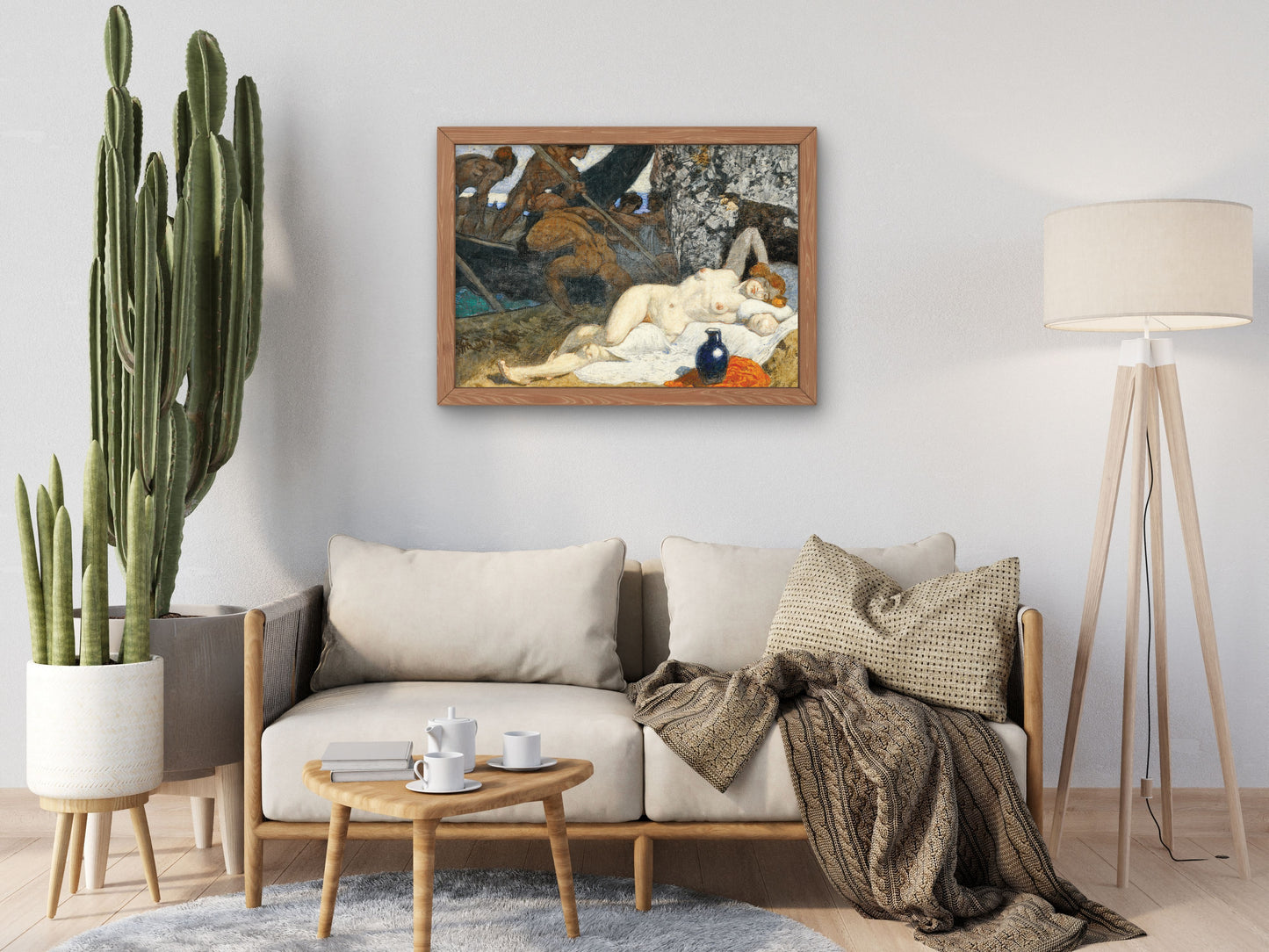 Ariadne on Naxos by Alexander Rothaug, Wall Art Print, Fine Art Reproduction, Museum Quality Decor, Poster