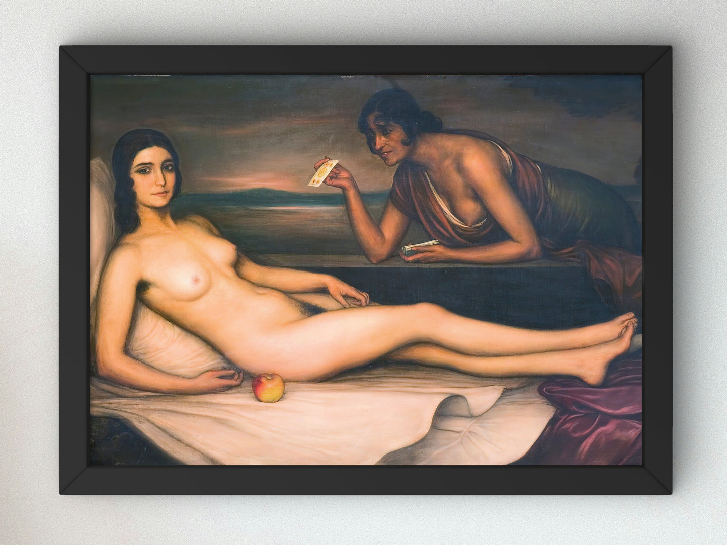 Good Fortune by Julio Romero de Torres, Wall Art Print, Fine Art Reproduction, Museum Quality Decor, Poster