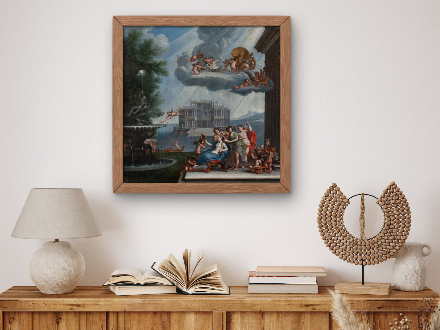 The Toilet of Venus by Francesco Albani, Wall Art Print, Fine Art Reproduction, Museum Quality Decor, Poster