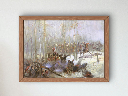 Charge of the Cuirassiers in 1812 by Édouard Detaille 1875, Wall Art Print, Fine Art Reproduction, Museum Quality Decor, Poster