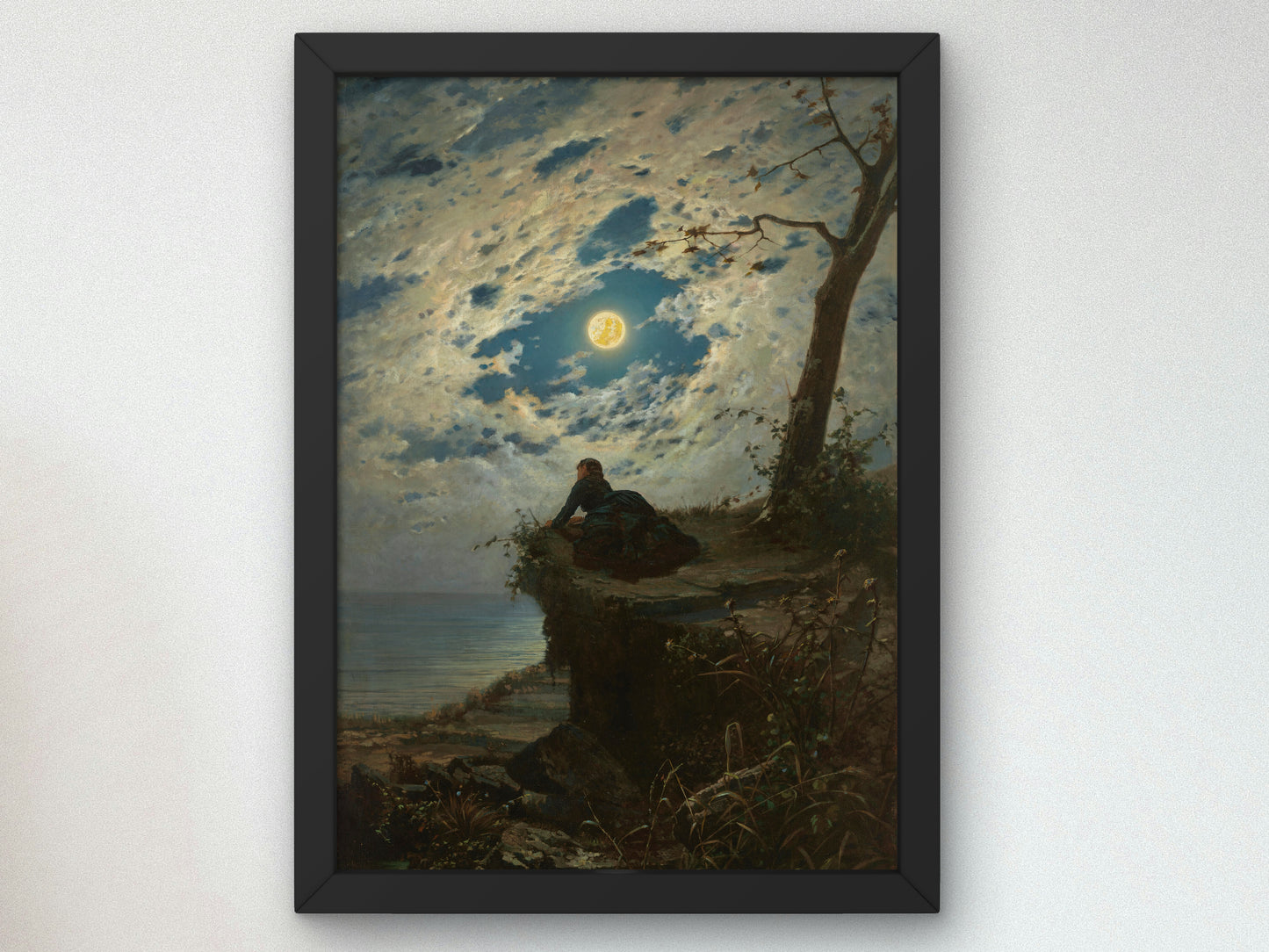 E ancor non torna by Alfonso Simonetti, Wall Art Print, Fine Art Reproduction, Museum Quality Decor, Poster
