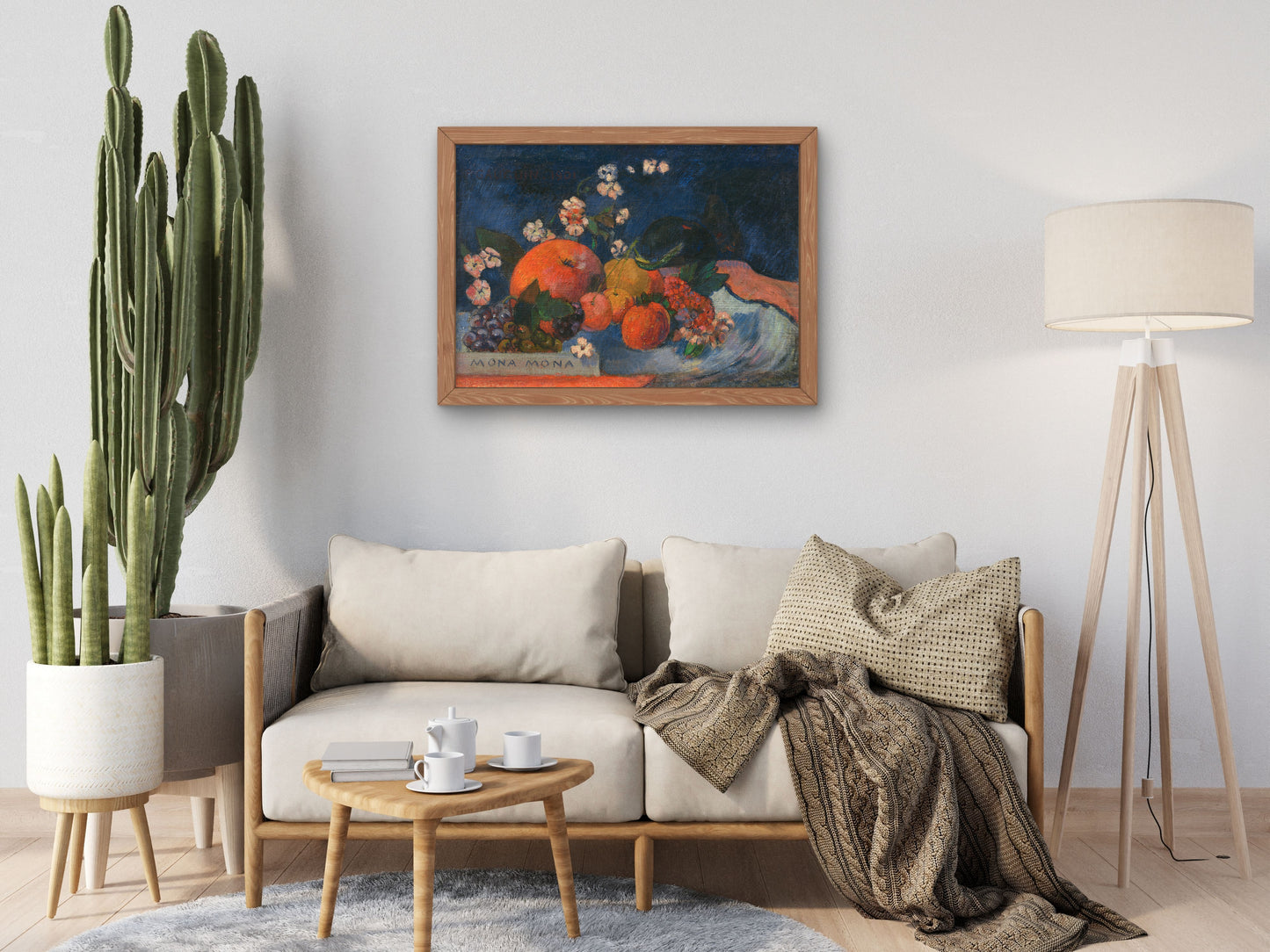 Mona Mona by Paul Gauguin 1901, Wall Art Print, Fine Art Reproduction, Museum Quality Decor, Poster