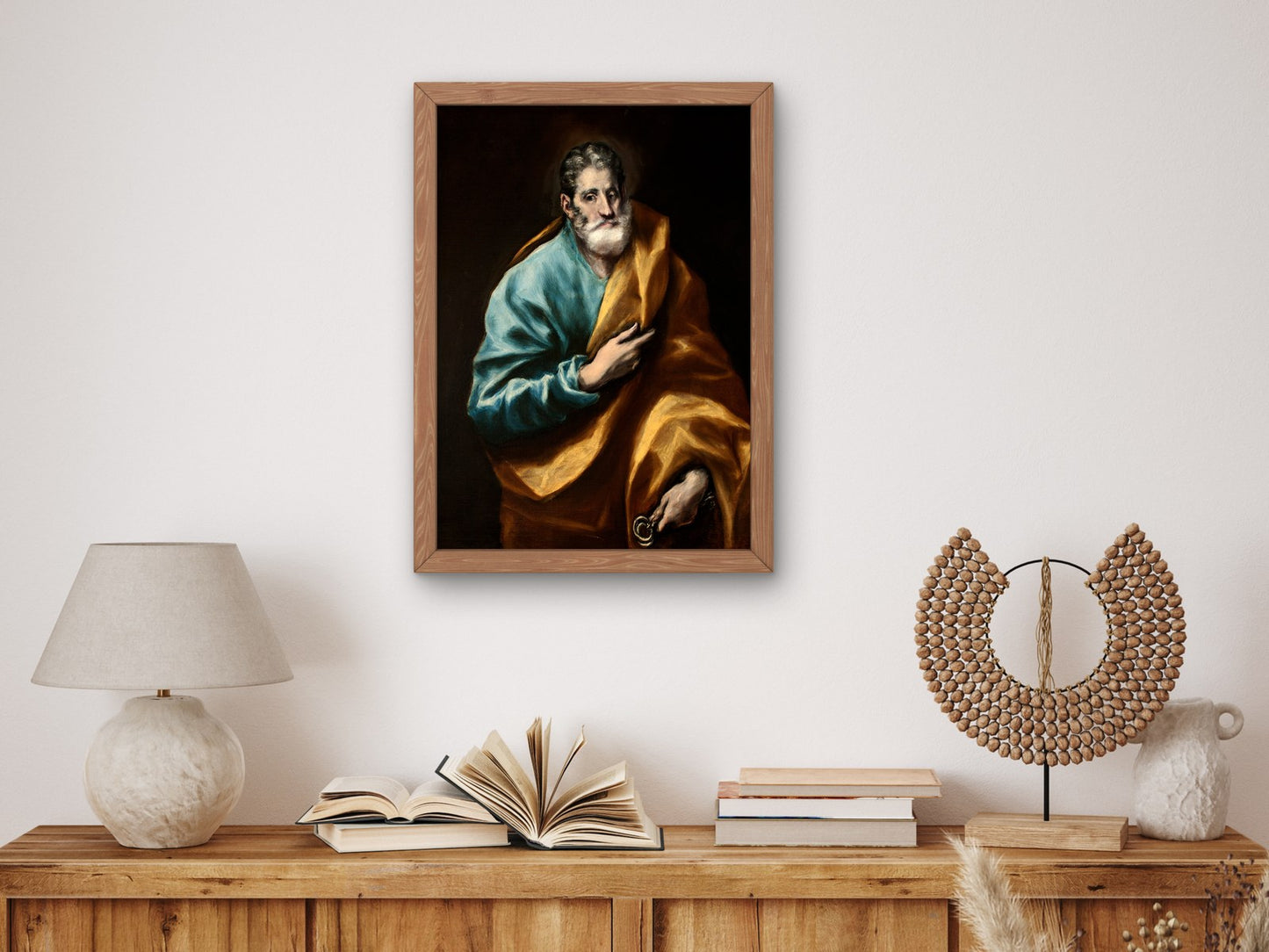 Saint Peter by El Greco 1610, Wall Art Print, Fine Art Reproduction, Museum Quality Decor, Poster