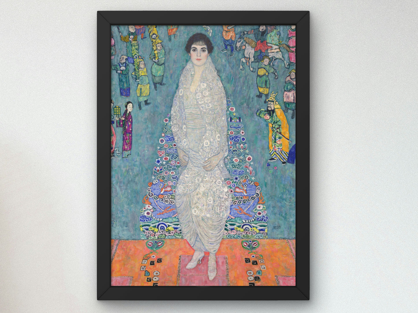 Portrait of Elisabeth Lederer by Gustav Klimt 1914, Wall Art Print, Fine Art Reproduction, Museum Quality Decor, Poster
