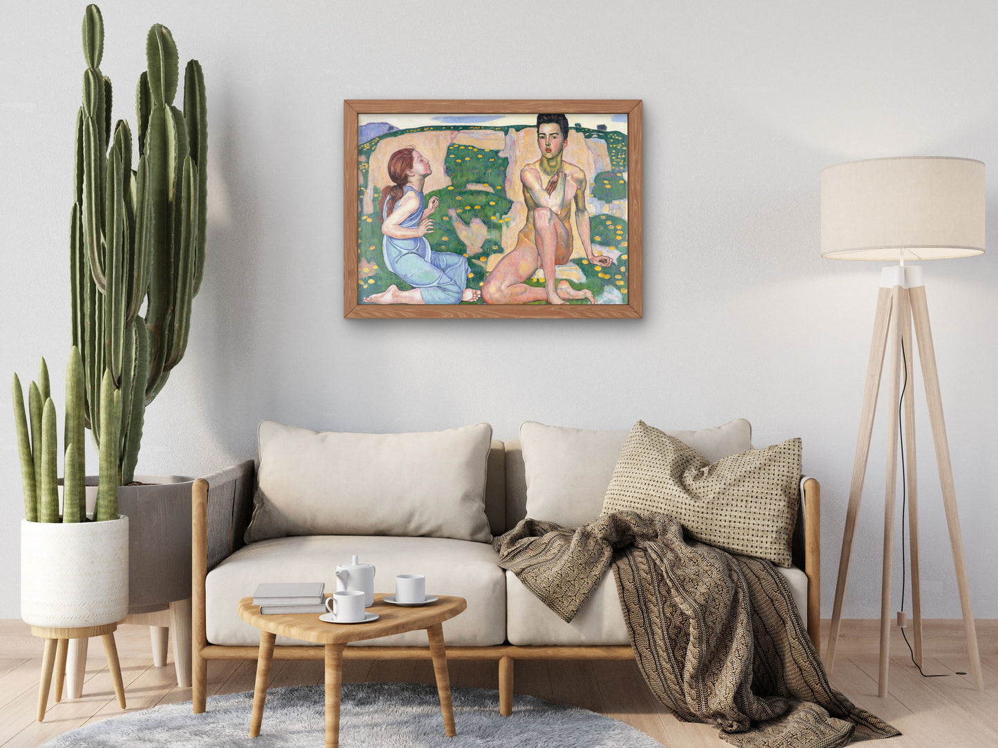 Spring by Ferdinand Hodler 1901, Wall Art Print, Fine Art Reproduction, Museum Quality Decor, Poster