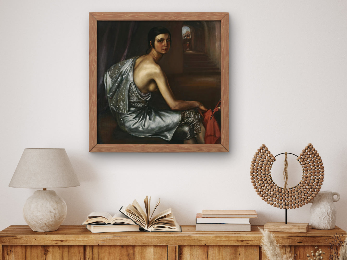 The Torero Girl by Julio Romero de Torres 1928, Wall Art Print, Fine Art Reproduction, Museum Quality Decor, Poster