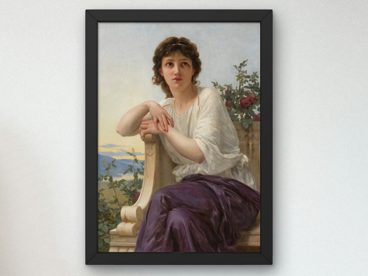 Contemplation by Guillaume Seignac, Wall Art Print, Fine Art Reproduction, Museum Quality Decor, Poster
