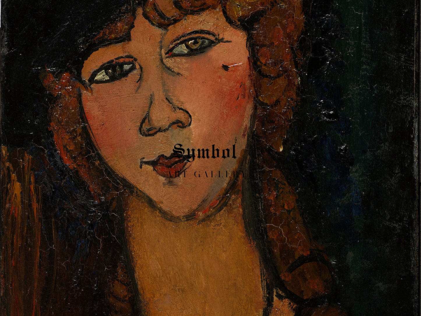 Lolotte by Amedeo Modigliani 1917, Wall Art Print, Fine Art Reproduction, Museum Quality Decor, Poster