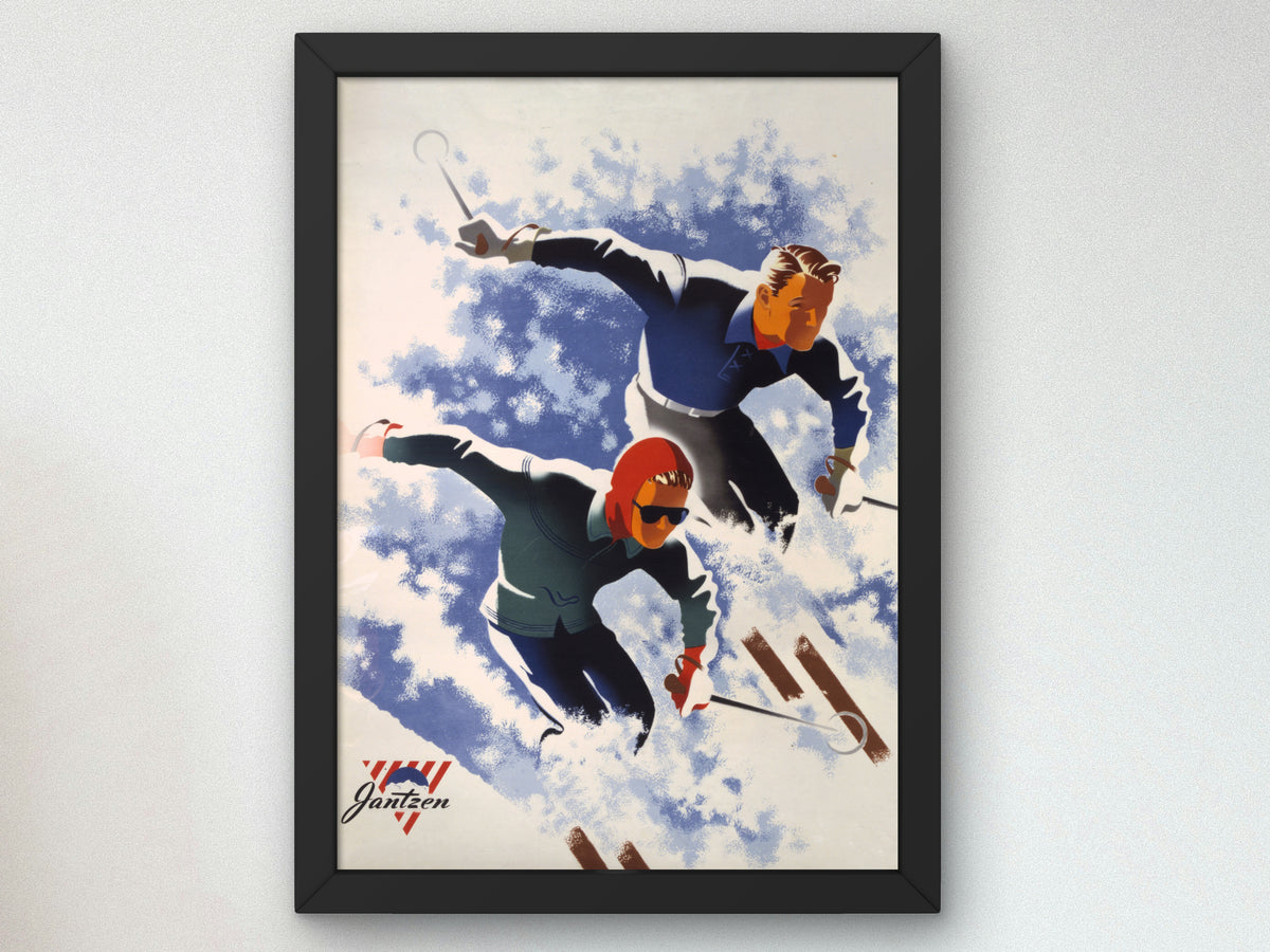 Jantzen by Joseph Binder 1947, Wall Art Print, Fine Art Reproduction, Museum Quality Decor, Poster