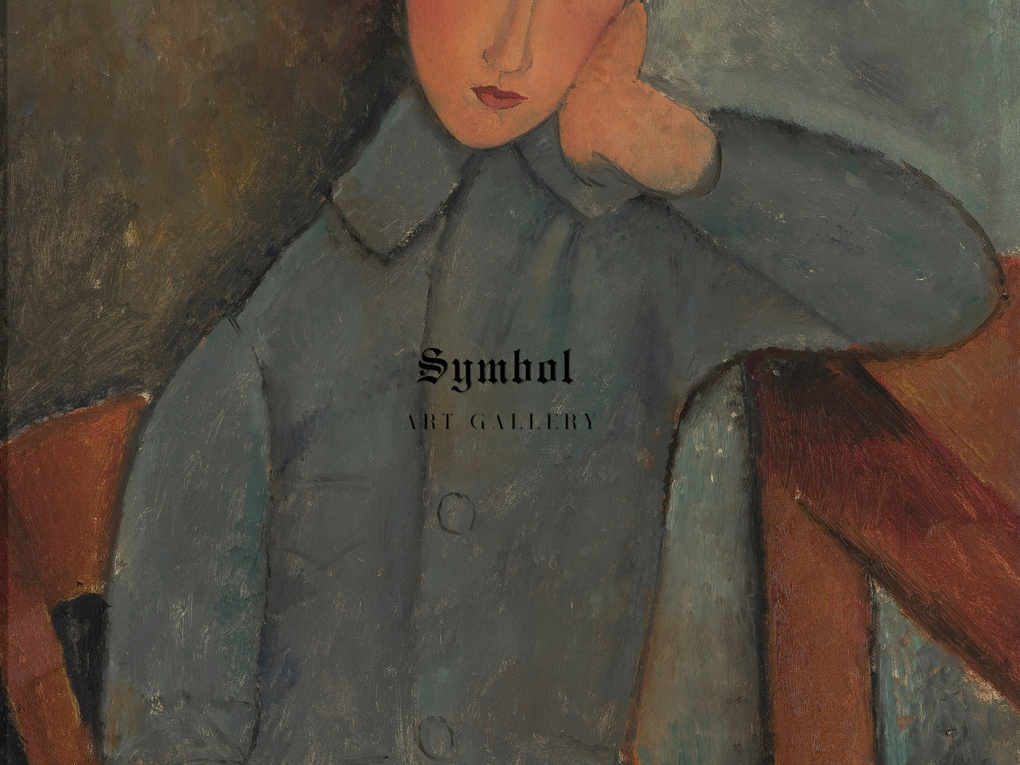 The Boy by Amedeo Modigliani 1919, Wall Art Print, Fine Art Reproduction, Museum Quality Decor, Poster