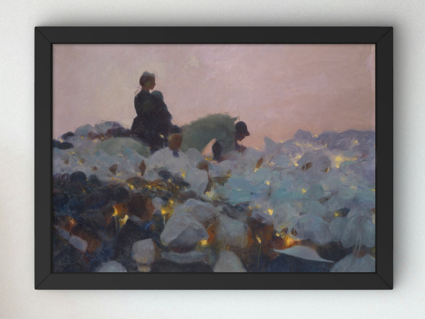 Pardon in Brittany by Gaston La Touche 1896, Wall Art Print, Fine Art Reproduction, Museum Quality Decor, Poster