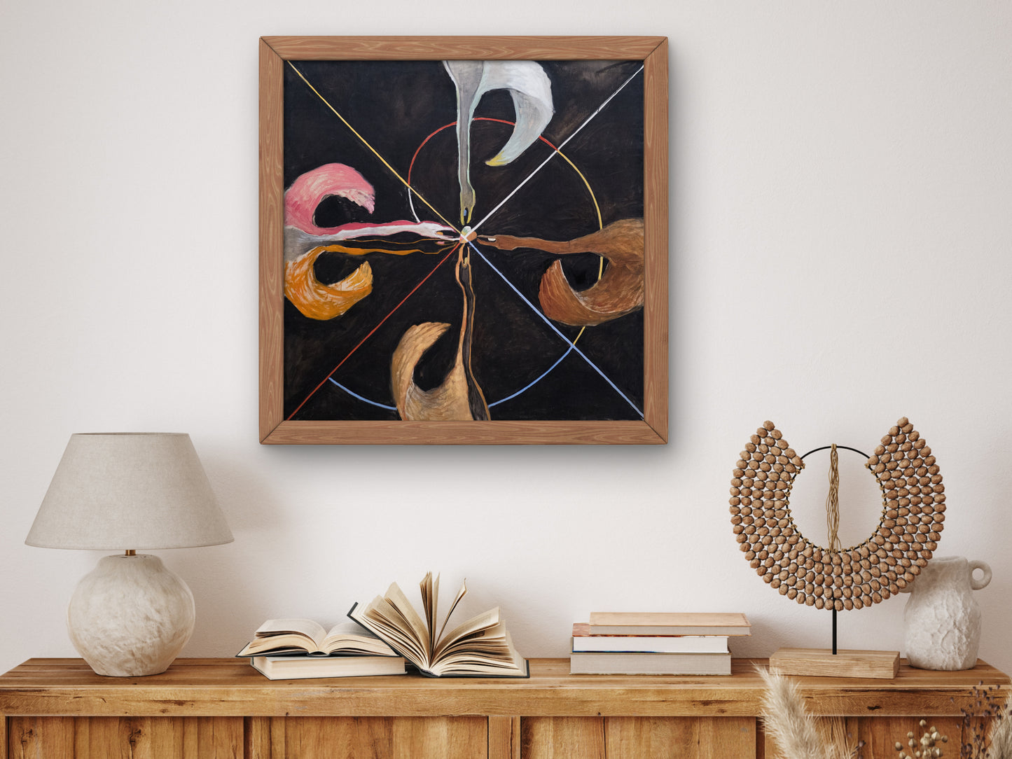 Group IX SUW The Swan No. 7 by Hilma af Klint 1915, Wall Art Print, Fine Art Reproduction, Museum Quality Decor, Poster