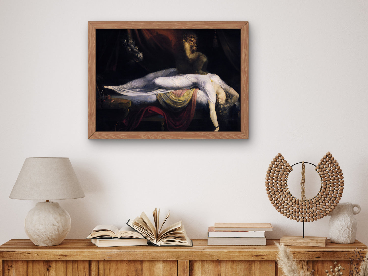 The Nightmare by Henry Fuseli 1781, Wall Art Print, Fine Art Reproduction, Museum Quality Decor, Poster